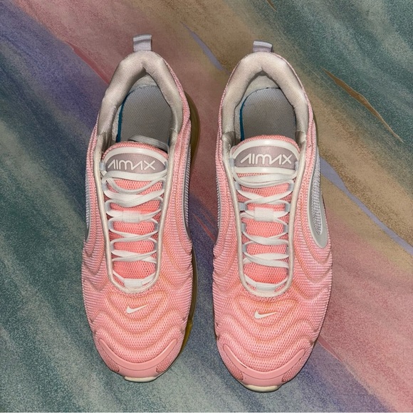 Nike Air Max 720 Women’s Bleached Coral Pink Shoes Sneakers Size 9 - Picture 4 of 9